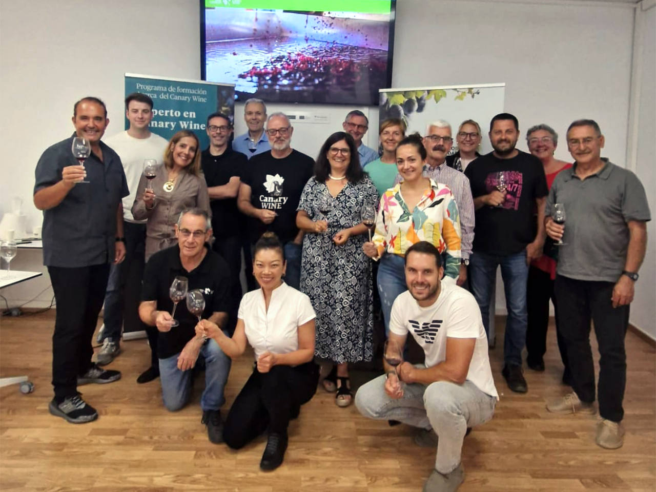 Del 17 al 19 de junio,  la DOP Islas Canarias impartió el curso de “Experto en Canary Wine”